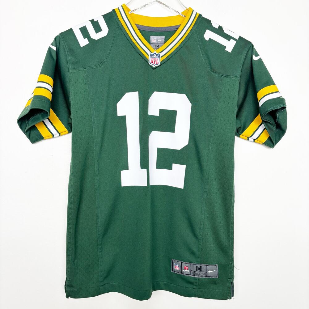 NFL On Field Green Bay Packers Kids Jersey 10/12